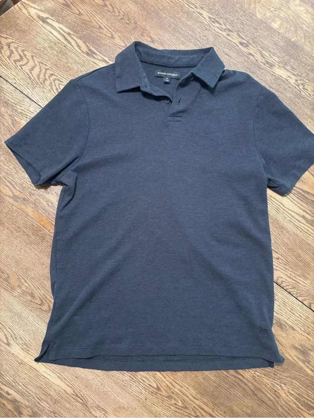 Banana Republic | Men's Navy Pique Polo Shirt